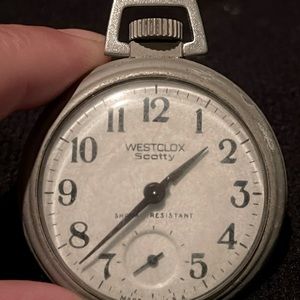 Westclox Scotty time piece, vintage